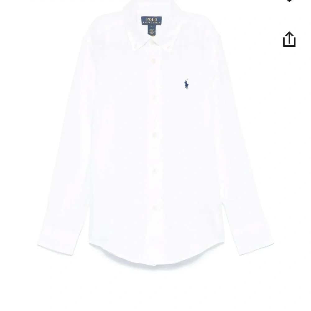 Polo by Ralph Lauren White Button Down Shirt Kids